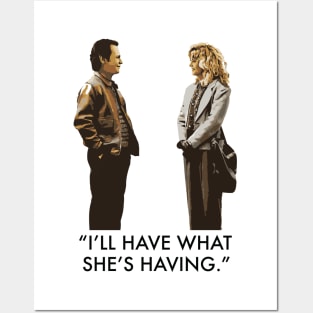 When Harry Met Sally Posters and Art